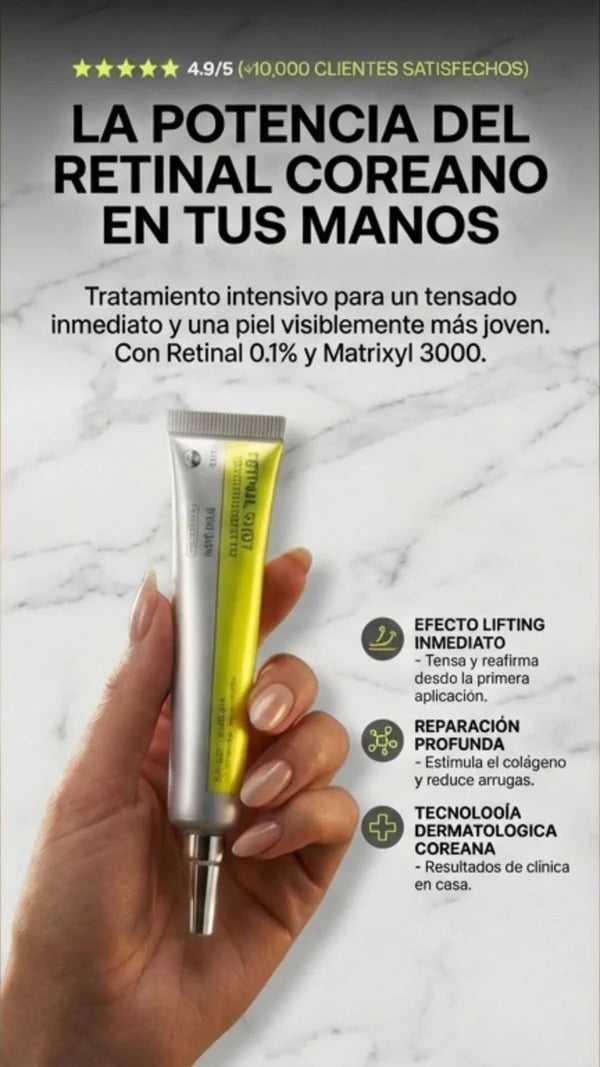 ¡Solo por Hoy! Retinal Boost Suero Antiedad Coreano
