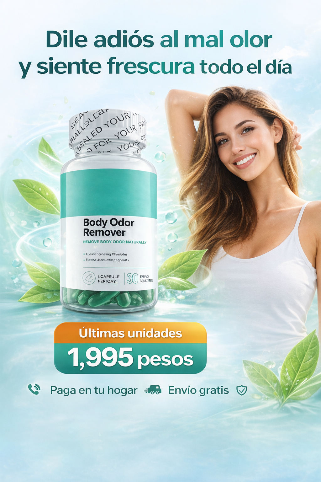 Eliminador de Olores Corporales Ultimas unidades