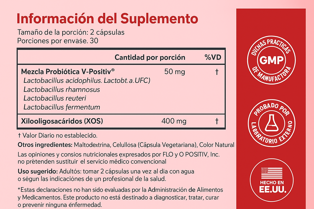URO Vaginal Probiotics para la salud vaginal de las mujeres, equilibrio del pH