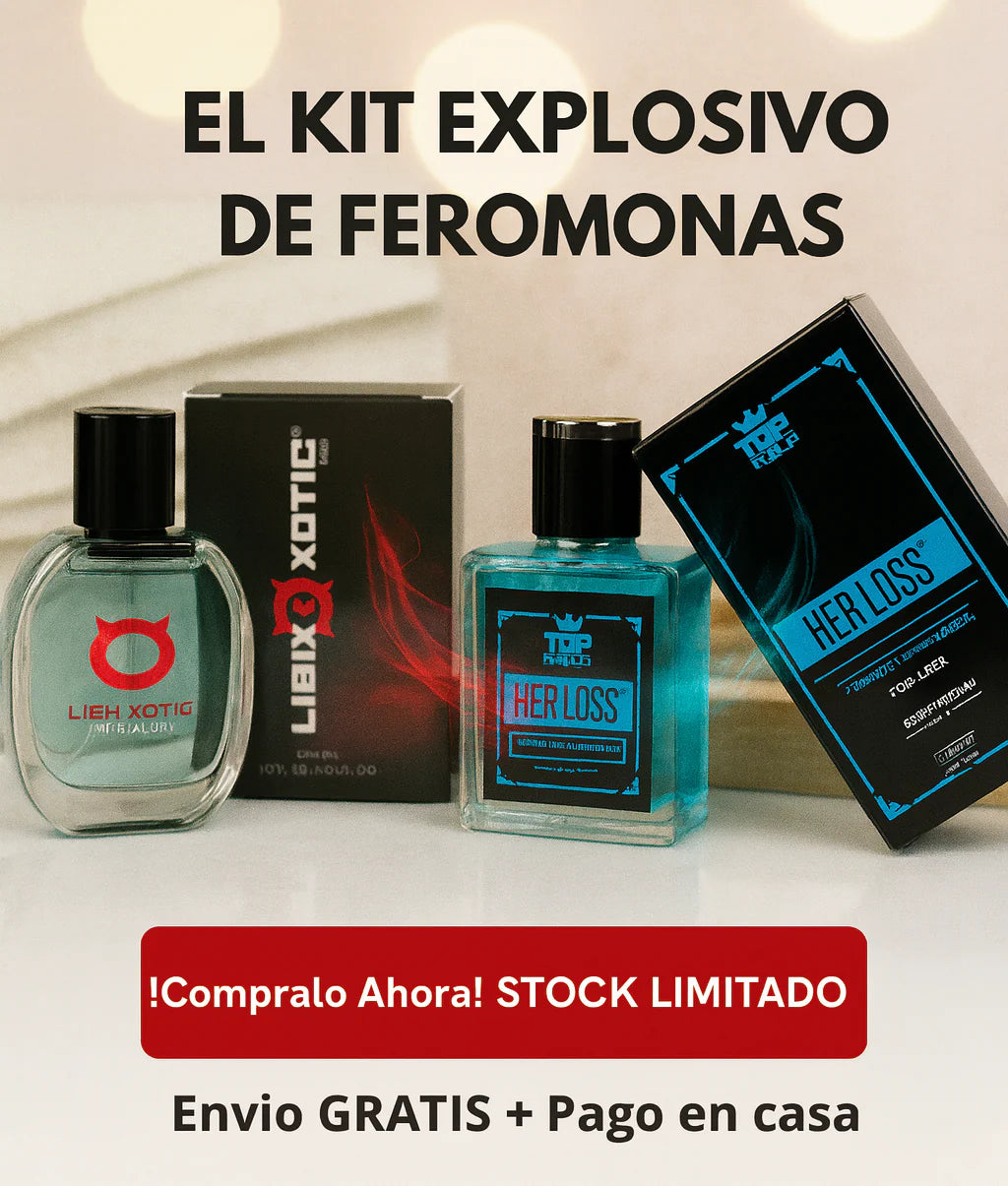 KIT EXPLOSIVO DE FEROMONAS HER LOSS + LIBIHOT ✨ ( 2 X 1 )✨