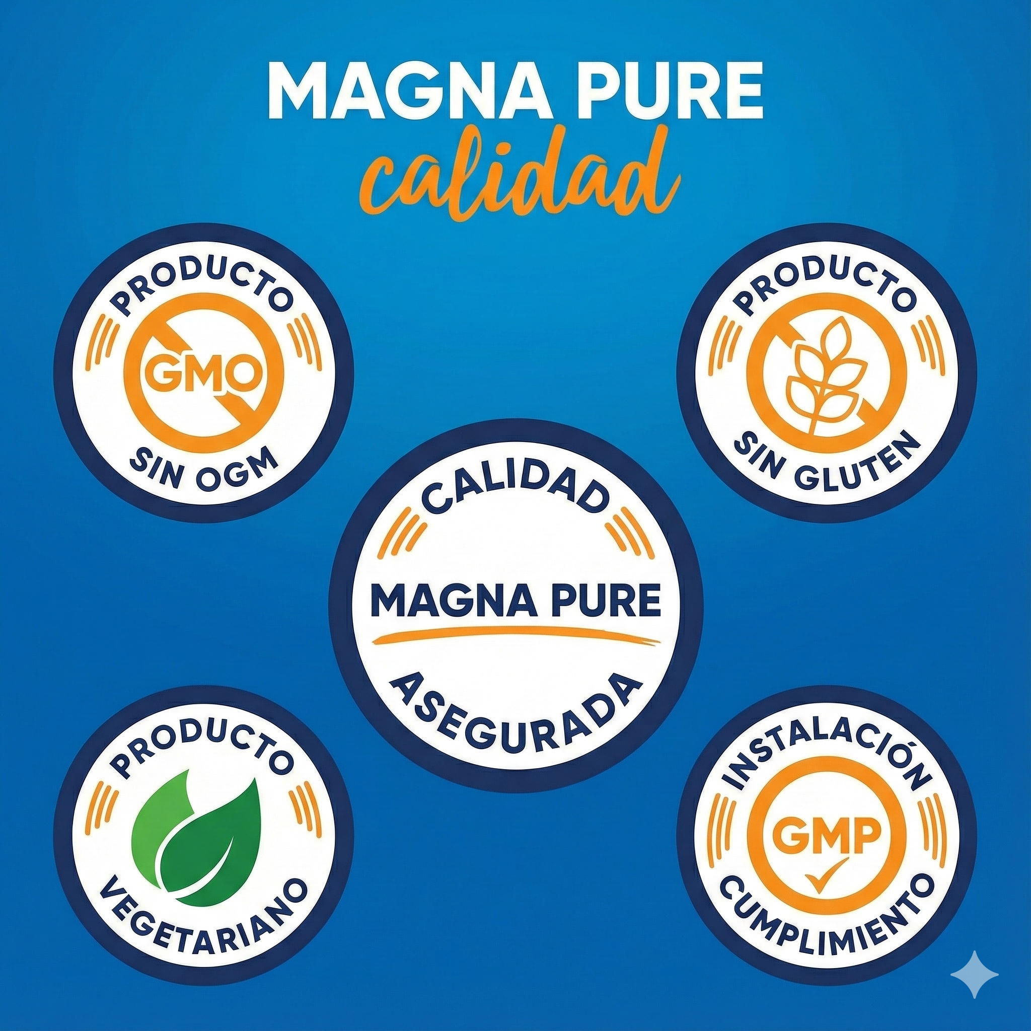 🌿 2 Frascos de Magnesio Magna Pure – Bienestar Natural