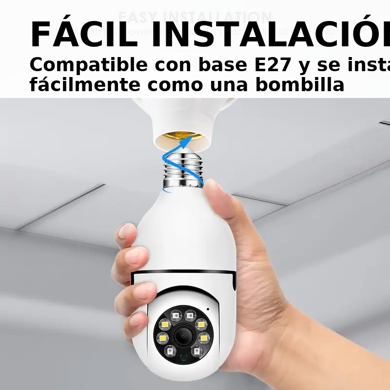 💡📷 2 cámaras de bombillo por solo 2,000 pesos