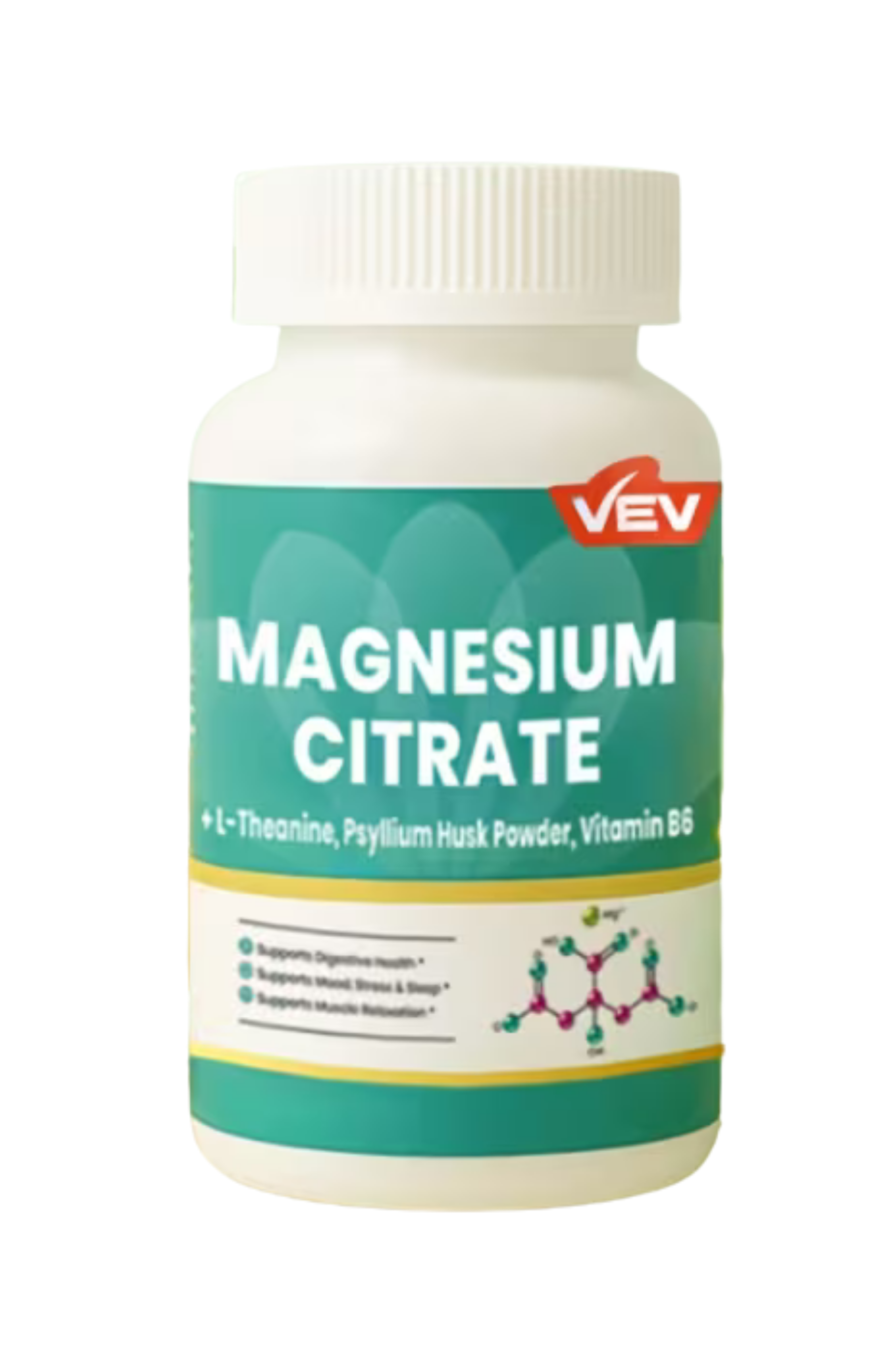 ✨2 Frascos Citrato de Magnesio de 120 Cápsulas  ✨ 💤 Sueño Profundo Digestión Ligera