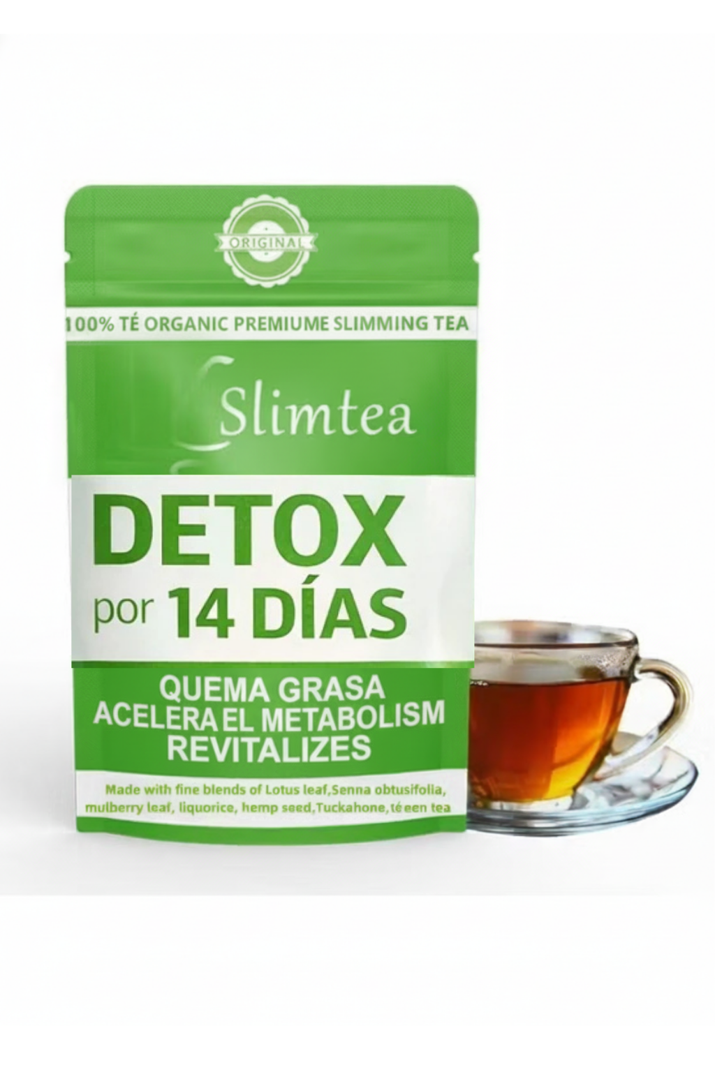 Te verde ''Desinflamatorio'' y perdida de peso